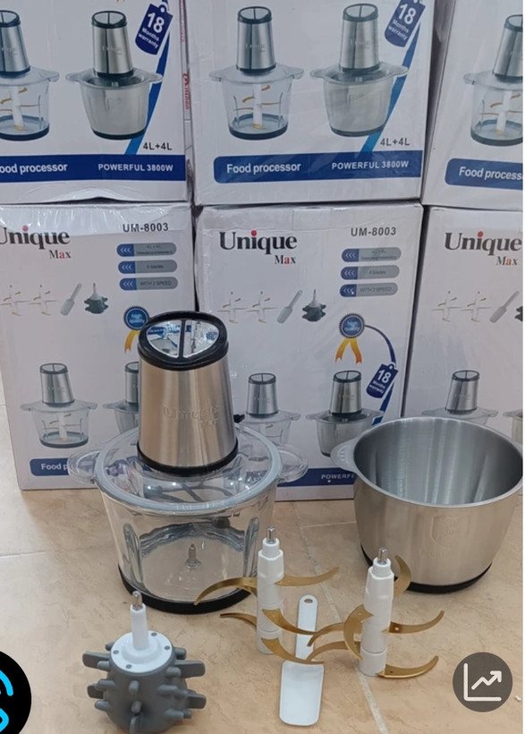 خردکن دو کاسه یونیک UM_8003