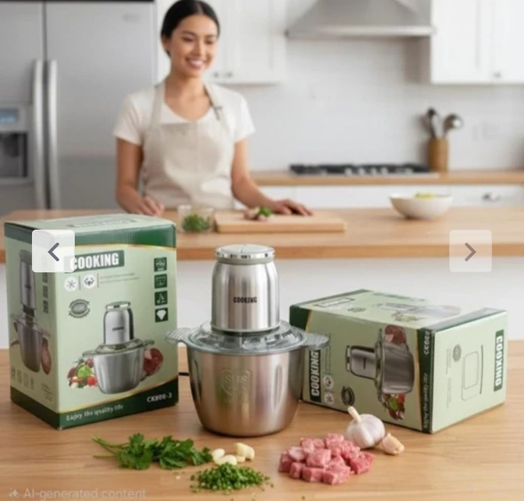 خردکن کوکینگ مدل CK808-3 ظرفیت ۳لیتر با تیغه استیل ضد زنگ