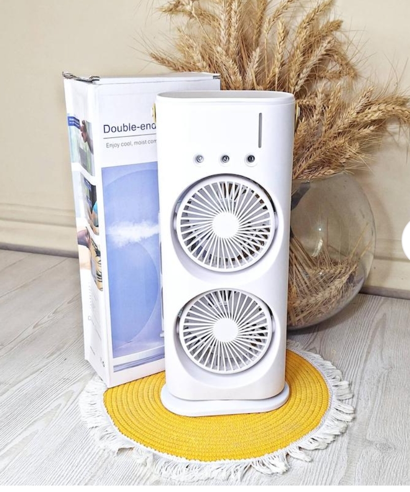 پنکه مه پاش دوطرفه شارژی مدل Double Ended Spray Fan